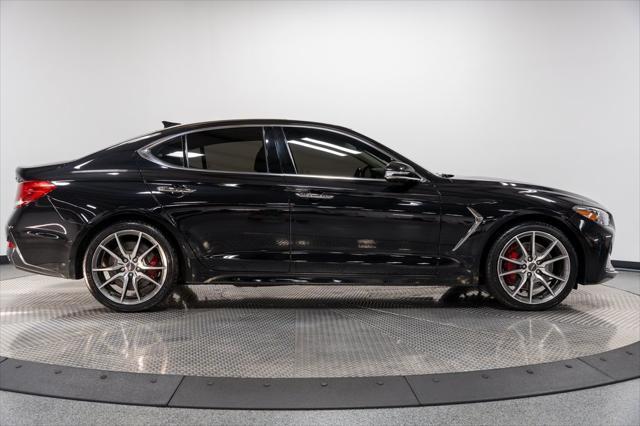 used 2021 Genesis G70 car, priced at $27,997