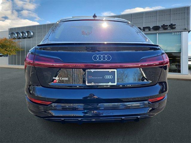 used 2024 Audi Q8 e-tron Sportback car, priced at $61,987