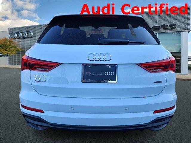 used 2024 Audi Q3 car, priced at $34,498