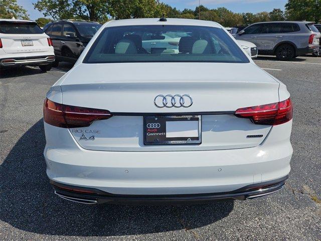 new 2025 Audi A4 car, priced at $48,075