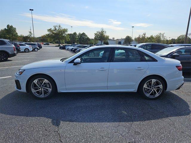 new 2025 Audi A4 car, priced at $48,075