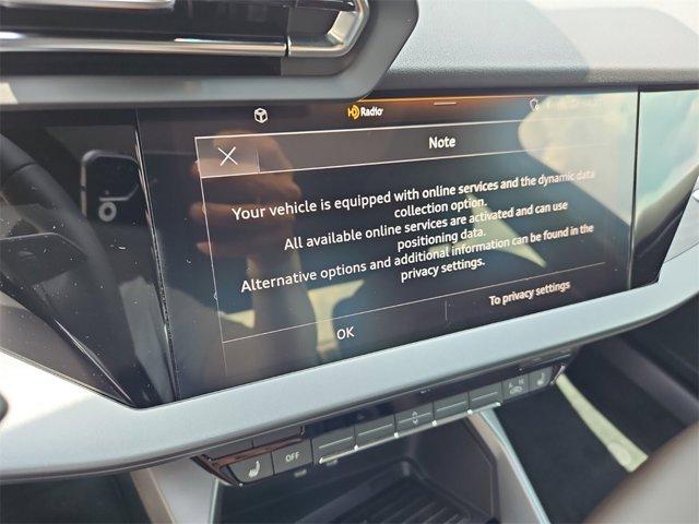 new 2025 Audi A3 car, priced at $40,740