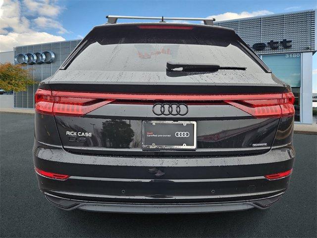 used 2022 Audi Q8 car, priced at $49,987