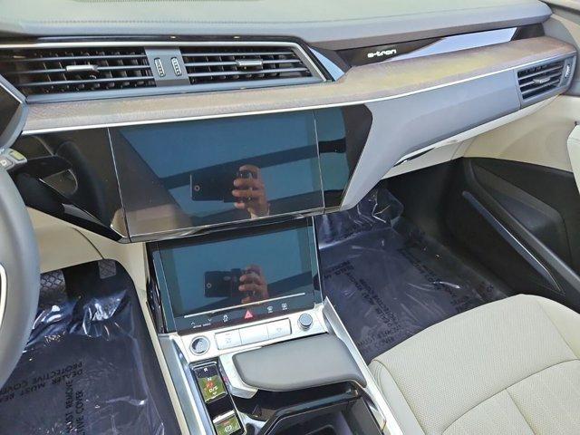 used 2024 Audi Q8 e-tron car, priced at $55,995