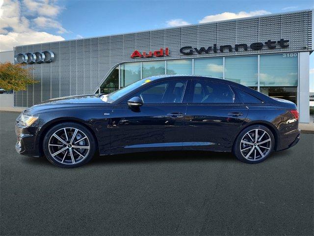 used 2024 Audi A6 car, priced at $59,897