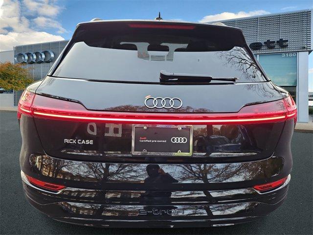 used 2024 Audi Q8 e-tron car, priced at $62,555