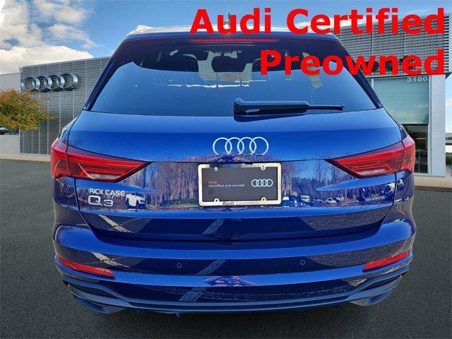 used 2021 Audi Q3 car, priced at $27,897