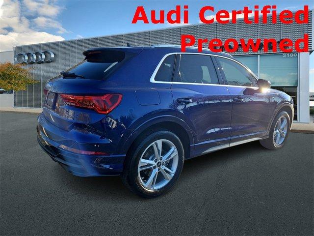 used 2021 Audi Q3 car, priced at $27,897