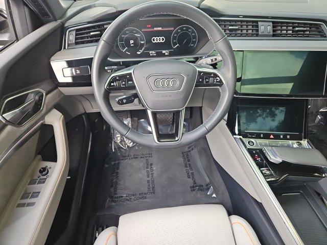 used 2024 Audi Q8 e-tron car, priced at $62,990