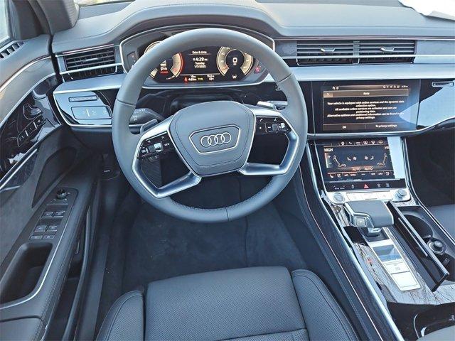 new 2025 Audi A8 car, priced at $93,225