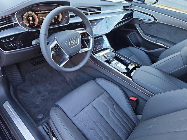 new 2025 Audi A8 car, priced at $93,225