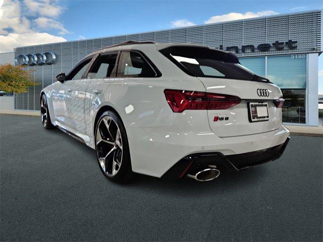 new 2025 Audi RS 6 Avant car, priced at $141,515