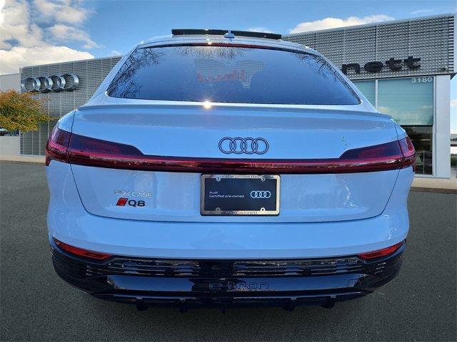 used 2024 Audi Q8 e-tron Sportback car, priced at $63,987