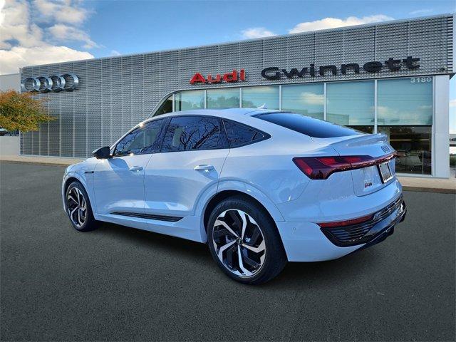 used 2024 Audi Q8 e-tron Sportback car, priced at $63,987