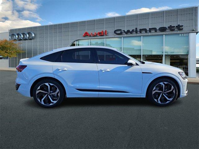 used 2024 Audi Q8 e-tron Sportback car, priced at $63,987