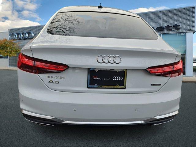 used 2024 Audi A5 Sportback car, priced at $48,605