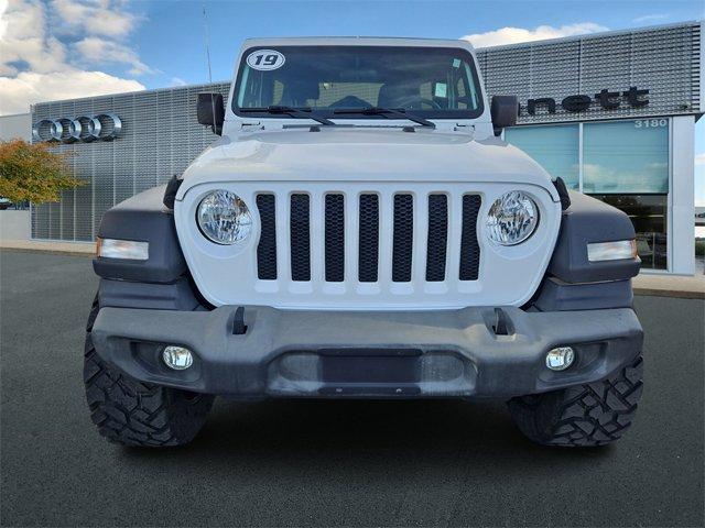 used 2019 Jeep Wrangler Unlimited car, priced at $26,987