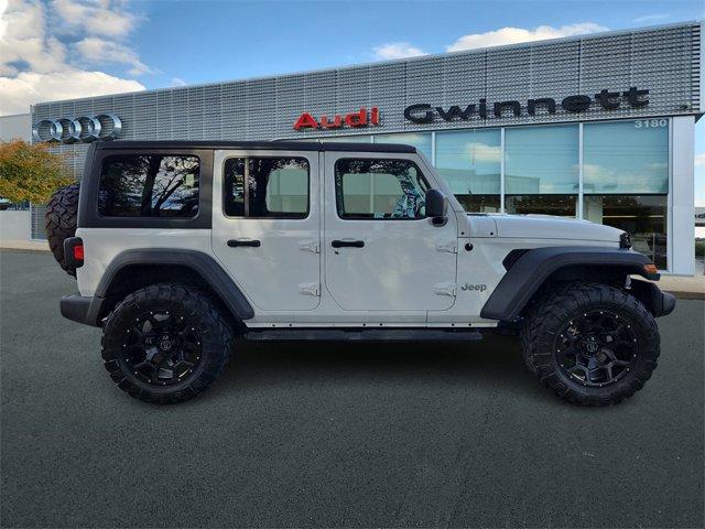 used 2019 Jeep Wrangler Unlimited car, priced at $26,987