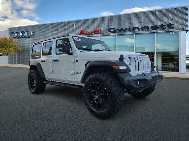 used 2019 Jeep Wrangler Unlimited car, priced at $26,987