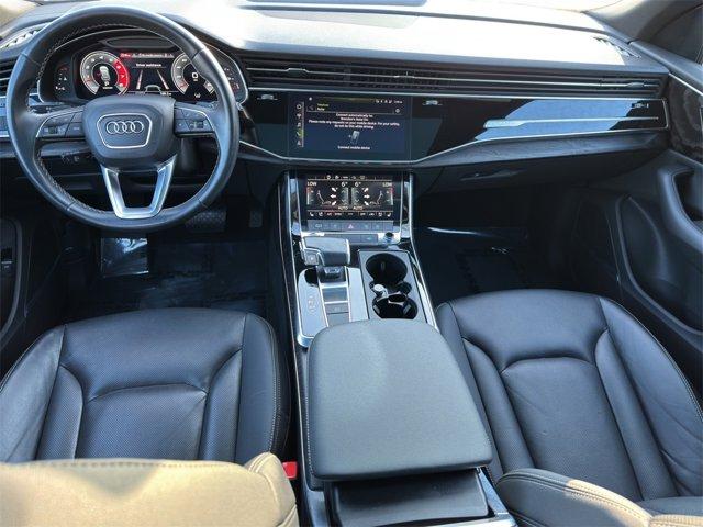 used 2021 Audi Q8 car, priced at $44,995