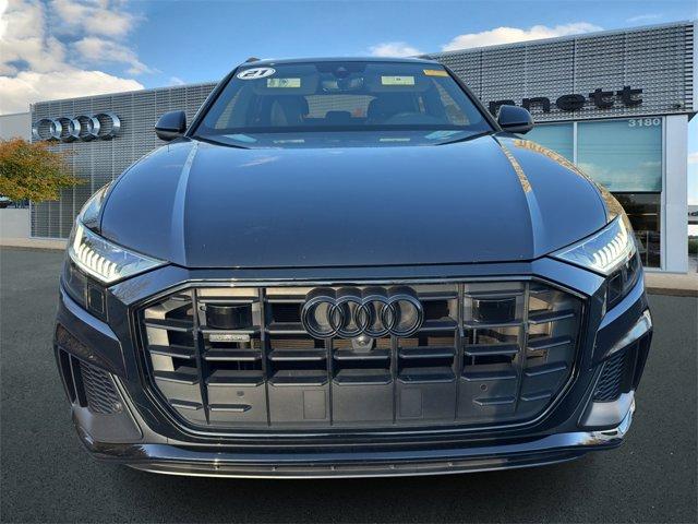 used 2021 Audi Q8 car, priced at $44,995