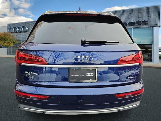 used 2021 Audi Q5 car, priced at $32,980