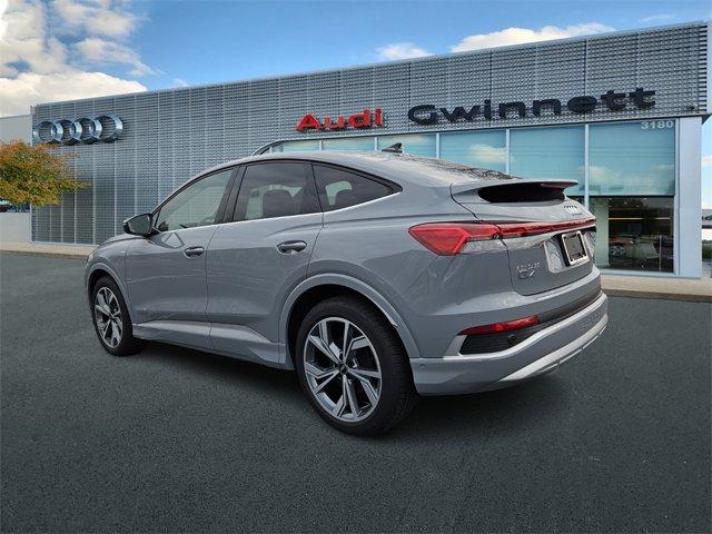 used 2024 Audi Q4 e-tron Sportback car, priced at $44,987