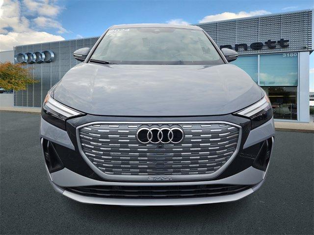 used 2024 Audi Q4 e-tron Sportback car, priced at $44,987