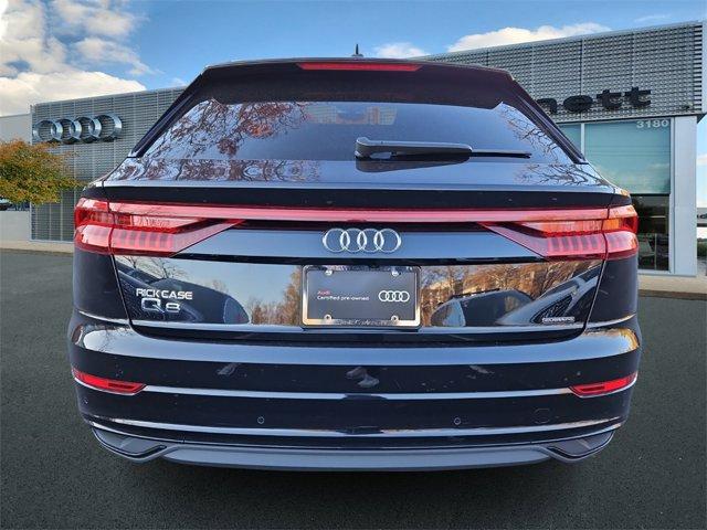 used 2021 Audi Q8 car, priced at $46,398