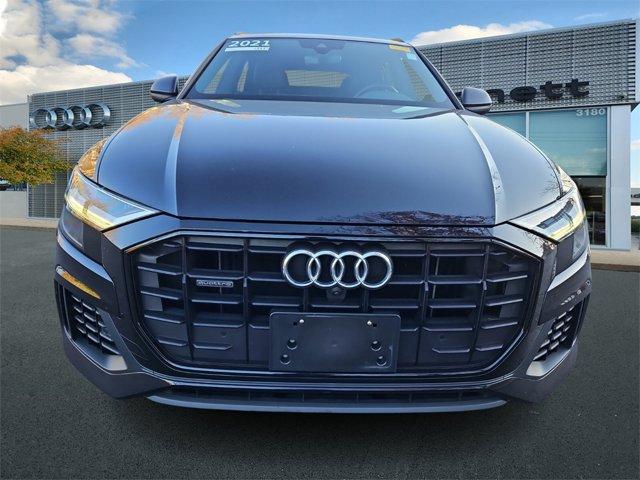 used 2021 Audi Q8 car, priced at $46,398