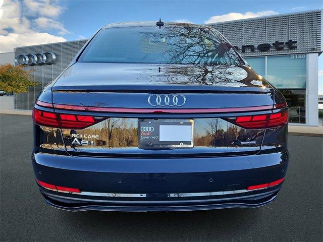 new 2025 Audi A8 car, priced at $93,225