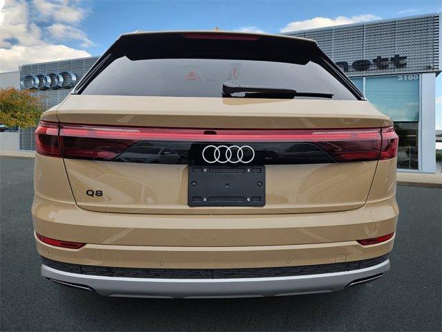 new 2025 Audi Q8 car, priced at $82,615