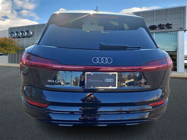 used 2024 Audi Q8 e-tron car, priced at $58,987