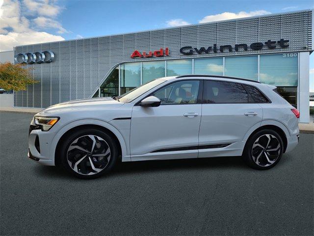 used 2024 Audi Q8 e-tron car, priced at $59,897