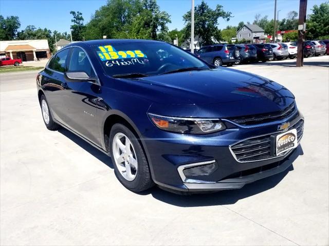 used 2017 Chevrolet Malibu car, priced at $13,995