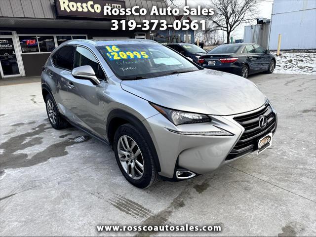 used 2016 Lexus NX 200t car, priced at $20,995