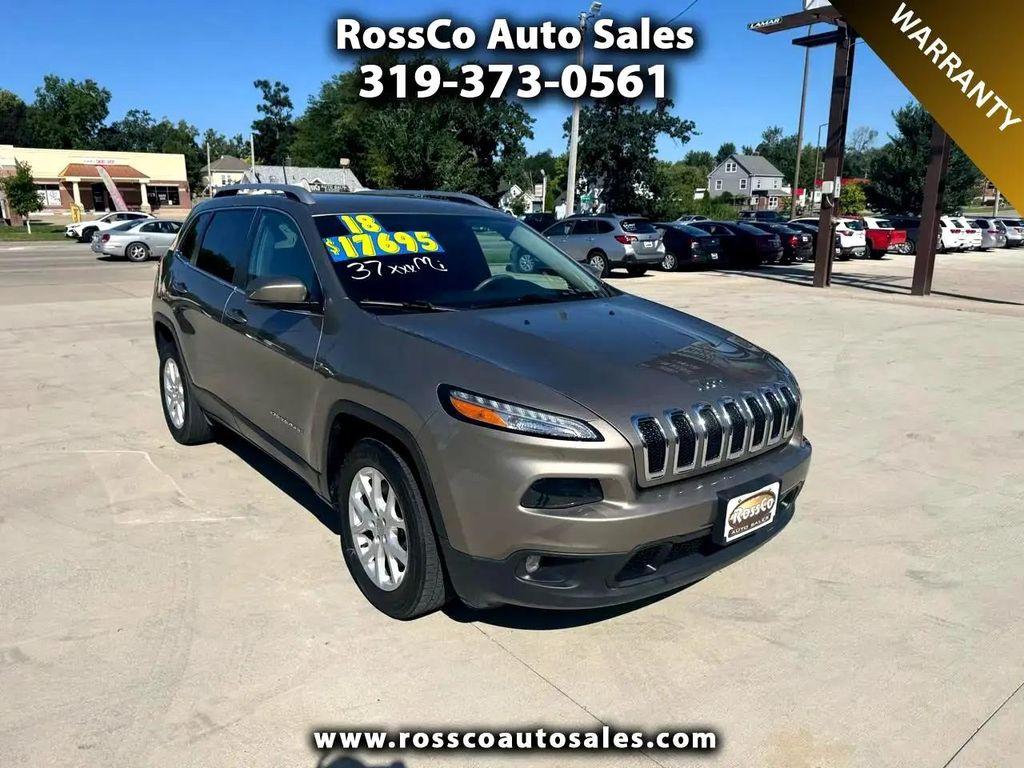 used 2018 Jeep Cherokee car, priced at $16,995