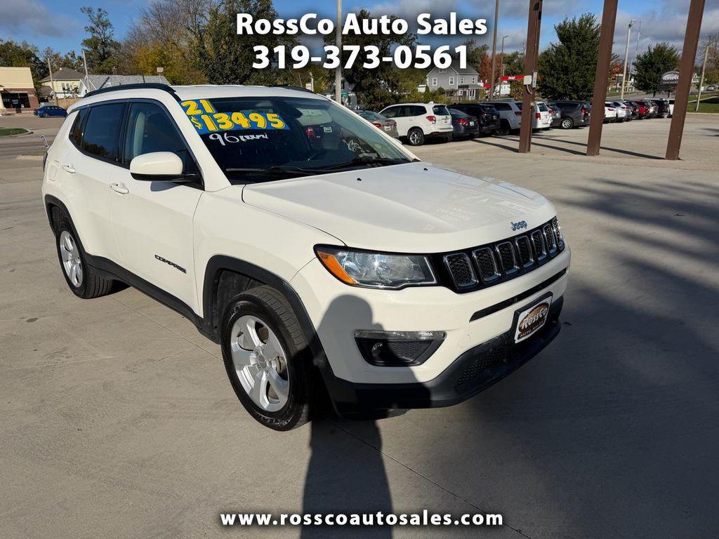 used 2021 Jeep Compass car, priced at $13,495