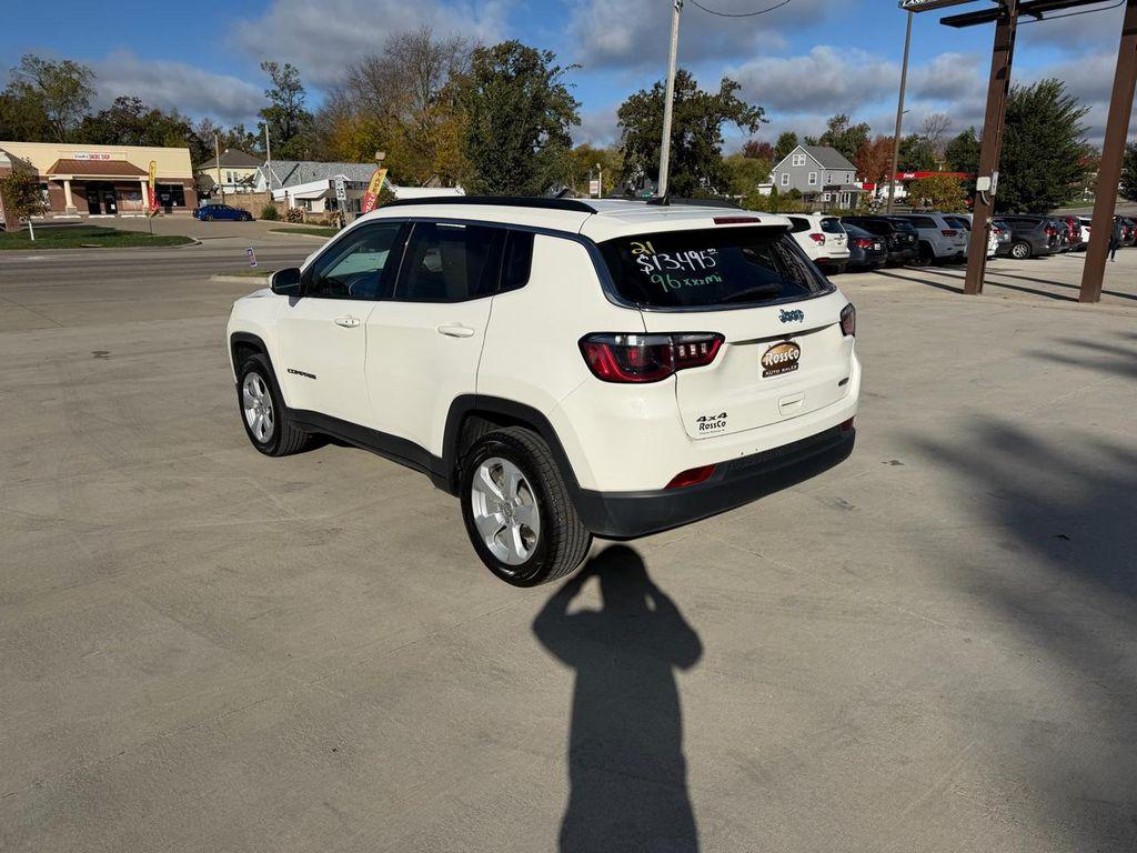 used 2021 Jeep Compass car, priced at $13,495