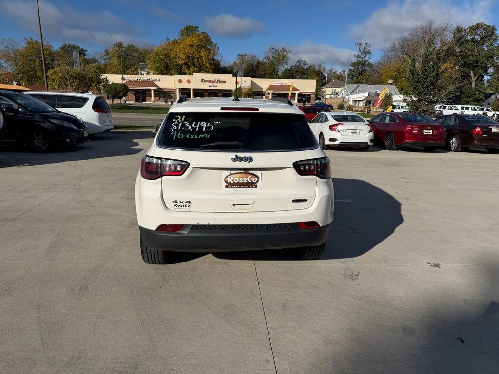 used 2021 Jeep Compass car, priced at $13,495