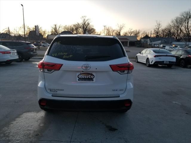 used 2018 Toyota Highlander car, priced at $20,995