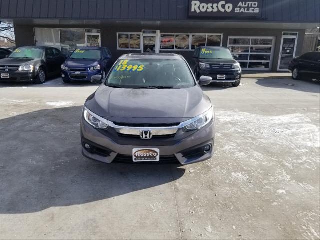 used 2018 Honda Civic car, priced at $13,695