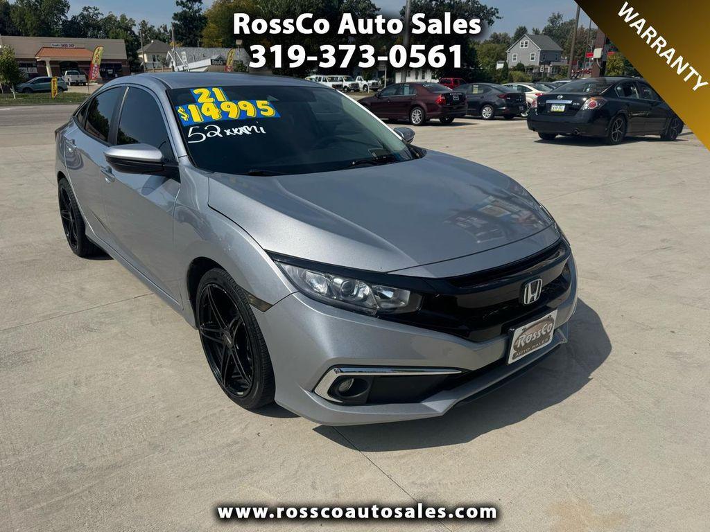 used 2021 Honda Civic car, priced at $14,995