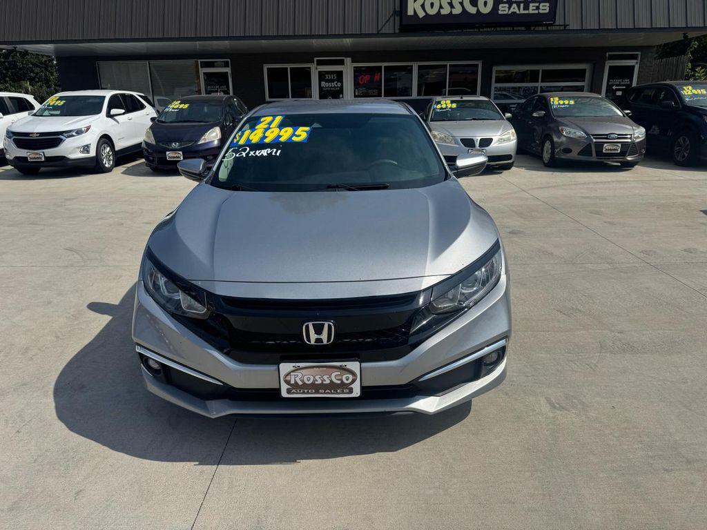 used 2021 Honda Civic car, priced at $14,995