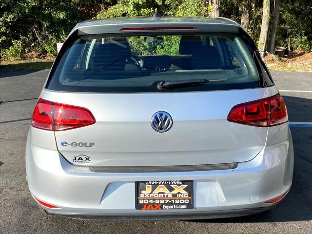 used 2016 Volkswagen e-Golf car, priced at $8,995