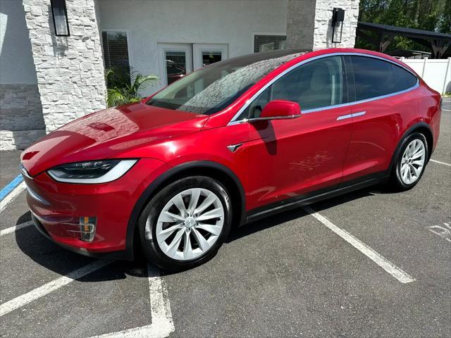 used 2018 Tesla Model X car, priced at $32,995