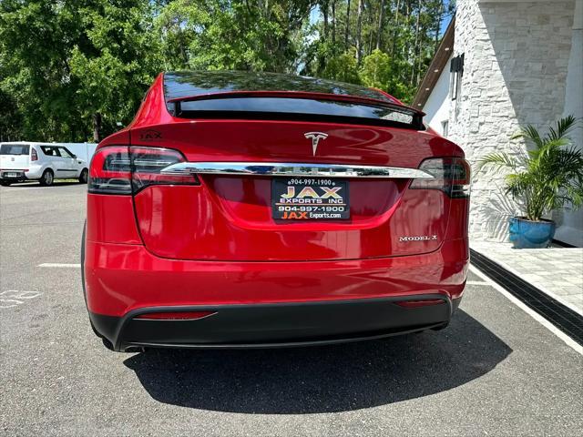 used 2018 Tesla Model X car, priced at $32,995