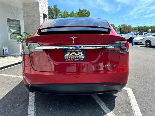 used 2018 Tesla Model X car, priced at $32,995