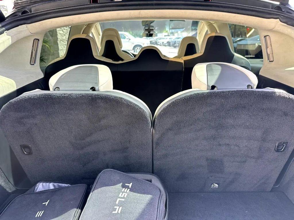 used 2018 Tesla Model X car, priced at $29,495