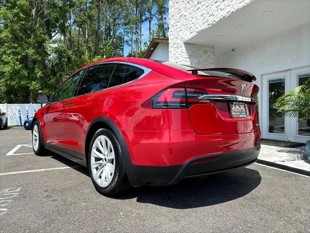 used 2018 Tesla Model X car, priced at $32,995